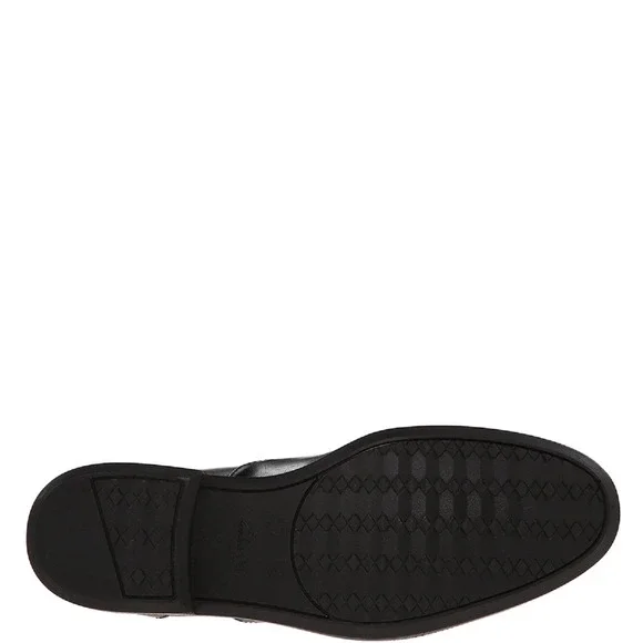 Clarks Mens Gabson Apron Oxfords Shoes Black 12M - Picture 3 of 7